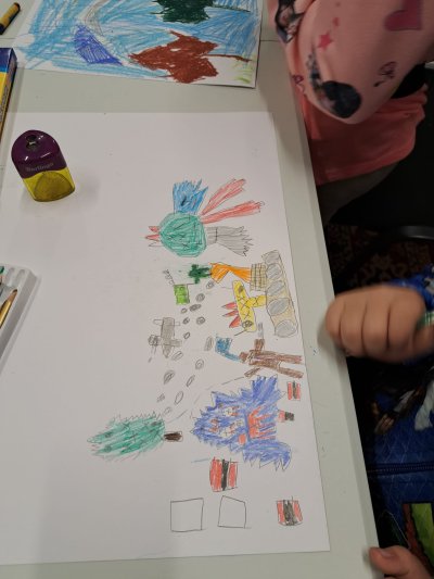 Zajęcia plastyczne 10.10.2023